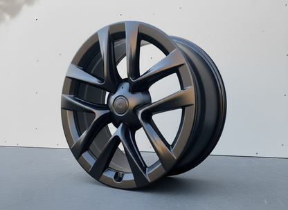 TS6 20x9.5 5x114.3 +35 64.1 Matte Black