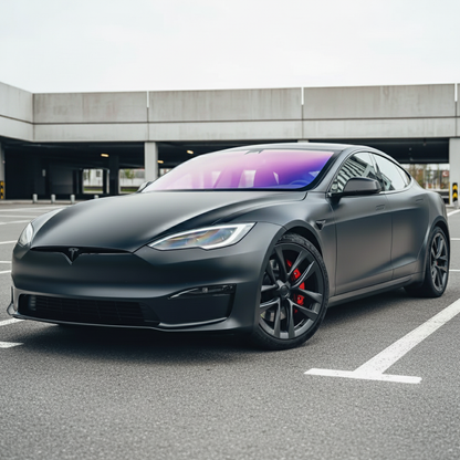 TS6 20x9.5 5x114.3 +35 64.1 Matte Black