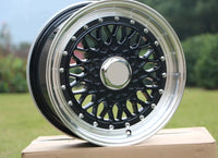 4 WHEELS RIMS / W883 Black Machine Face 18x9 ET35 5x1120/114.3 CB 73.1 - alphasone