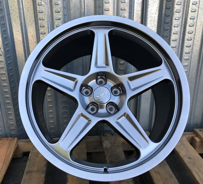 SR1 20x10.5 5x115 +22 71.5 HYPER BLACK (Challenger Charger RT SRT)