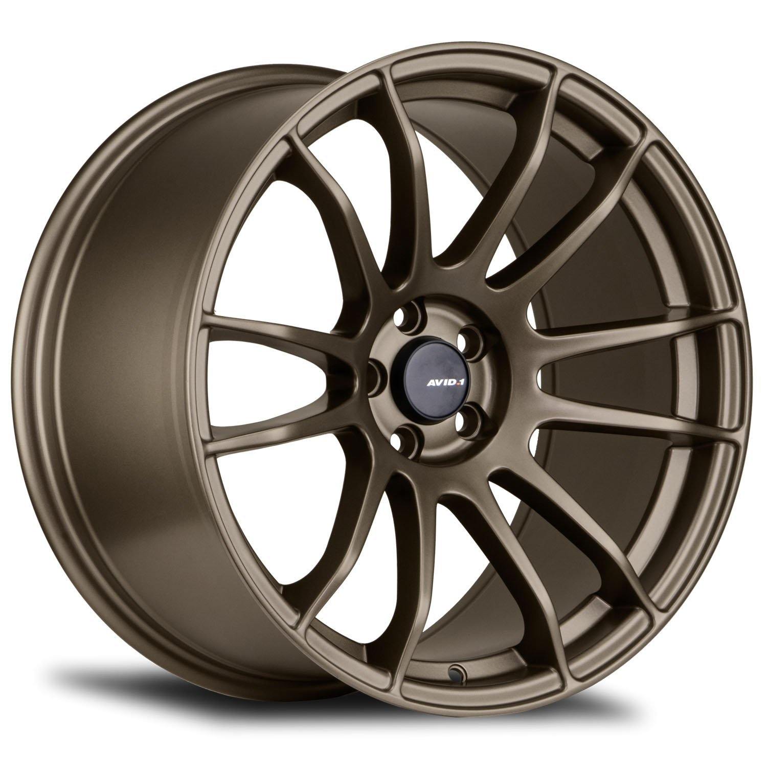 AVID1 AV-20 18x9.5 5x114.3 22 73.1 Matte Bronze (Set of 4 Wheels)