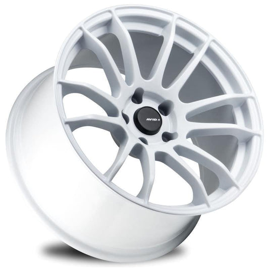 AVID1 AV-20 18x9.5 5x114.3 MATTE WHITE (Set of 4 Wheels) - alphasone