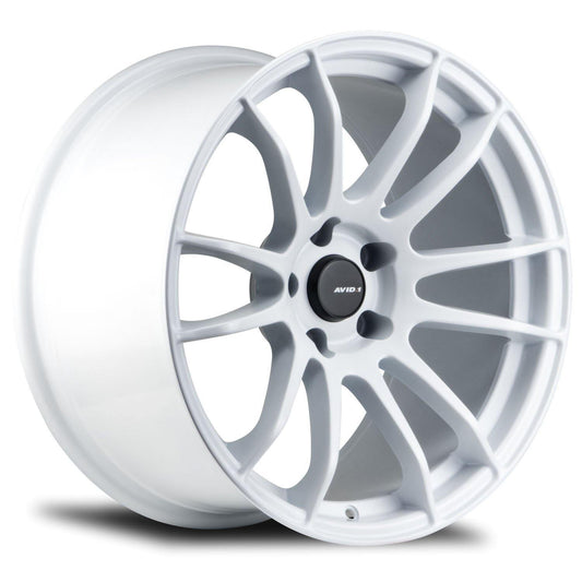 AVID1 AV-20 18x9.5 5x114.3 MATTE WHITE (Set of 4 Wheels) - alphasone