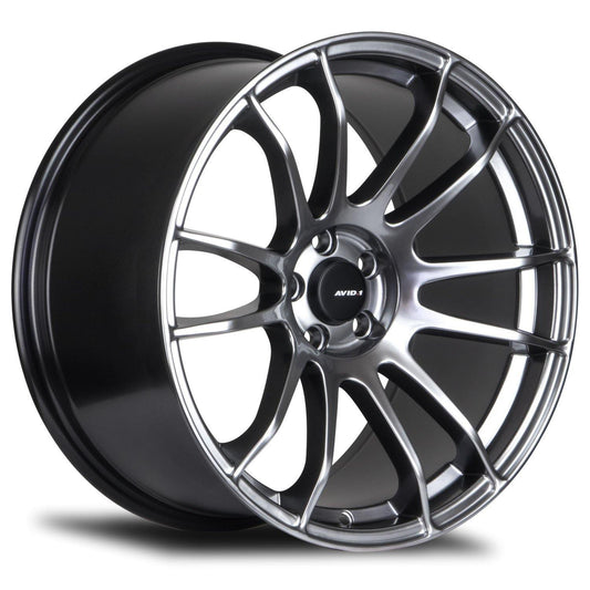 AVID1 AV-20 19x10.5 5x114.3 22 73.1 HyperBlack (Set of 4 Wheels) - alphasone