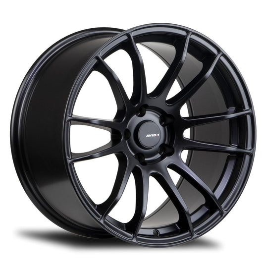 AVID1 AV-20 19x8.5 5x114.3 35 73.1 Matte Black (Set of 4 Wheels) - alphasone
