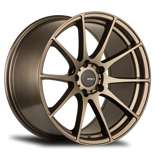 AVID1 AV-26 17x8.0 5x114.3 35 73.1 Matte Bronze (Set of 4 Wheels) - alphasone