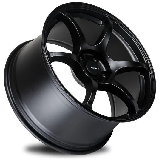 AVID1 AV-26 18x9.5 5x114.3 38 73.1 Matte Black (Set of 4 Wheels) - alphasone