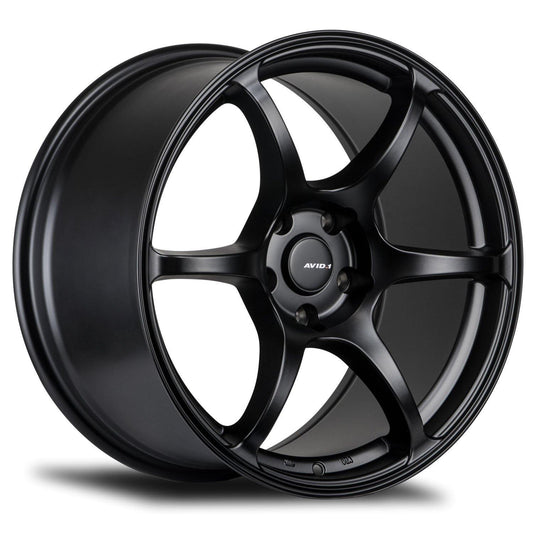 AVID1 AV-26 18x9.5 5x114.3 38 73.1 Matte Black (Set of 4 Wheels) - alphasone