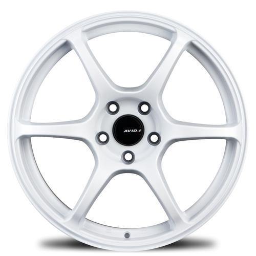 AVID1 AV-26 18x9.5 5x114.3 MATTE WHITE (Set of 4 Wheels) - alphasone