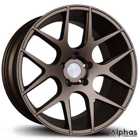 AVID1 AV-30 18x9.5 5x114.3 35 73.1 MATTE BRONZE (Set of 4 Wheels) - alphasone