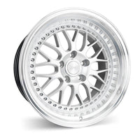 ESR SR01 18X9.5 5X114.3 22 73.1 HYPER SILVER MACHINE (Set of 4) - alphasone