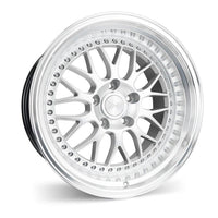 ESR SR01 19X8.5 5X114.3 30 73.1 HYPER SILVER MACHINE - alphasone