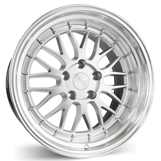 ESR SR05 19X8.5 5X120 30 72.6 HYPER SILVER MACHINE - alphasone