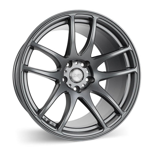 ESR SR08 18X9.5 5X100 35 73.1 GREY BATTLE SHIP - alphasone