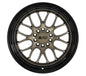 F1R F21 18x8.5 5x100/114.3 38 Bronze/Black Lip v2 (Set of 4 Wheels) - alphasone