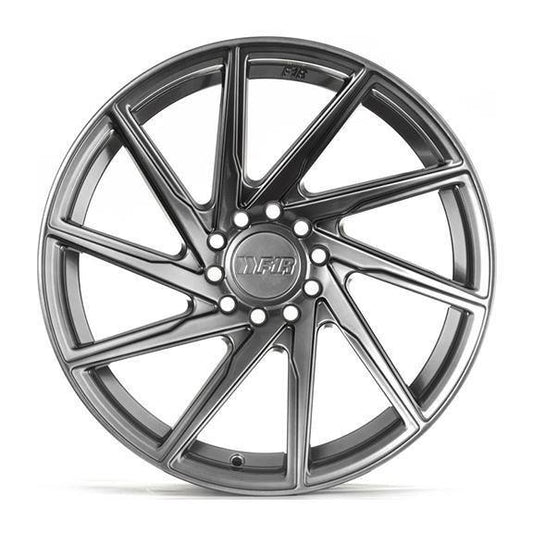 F1R F29 18x9.5 5x100/114.3 38 Hyper Black (Set of 4) - alphasone