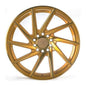 F1R F29 18x9.5 5x100/114.3 38 Machined Gold (Set of 4) - alphasone