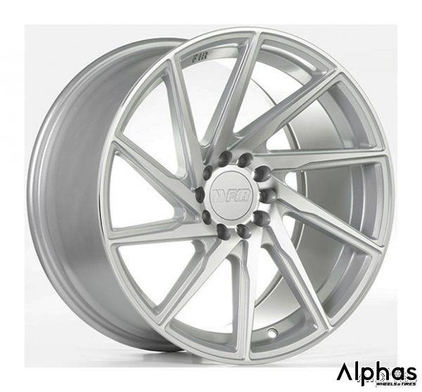 F1R F29 20x11 5x112 28 Machine Silver (Set of 4) - alphasone