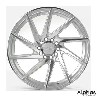 F1R F29 20x11 5x112 28 Machine Silver (Set of 4) - alphasone