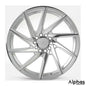 F1R F29 20x11 5x112 28 Machine Silver (Set of 4) - alphasone