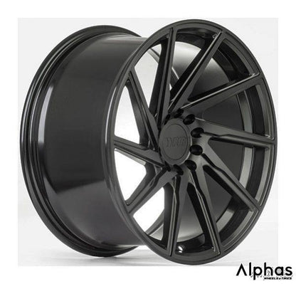 F1R F29 20x8.5 5x120 20 Double Black (Set of 4) - alphasone