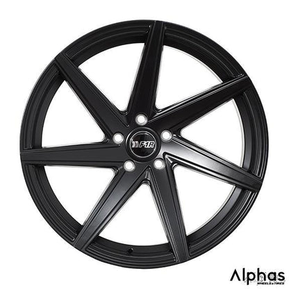 F1R F35 20x8.5 5x120 35 Satin Black (Set of 4) - alphasone