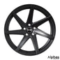 F1R F35 20x8.5 5x120 35 Satin Black (Set of 4) - alphasone
