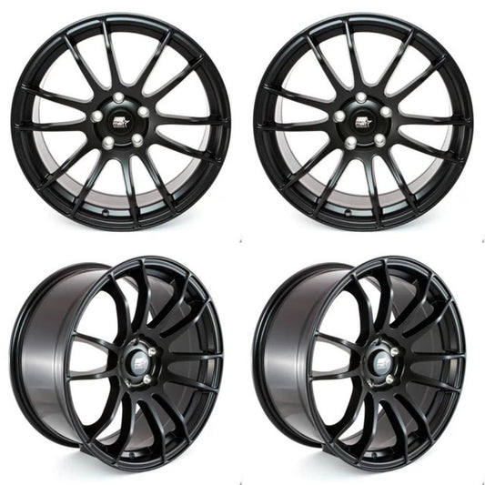 MST MT33 5x114.3 18x8.5 32 73.1 Matte Black (Set of 4) - alphasone