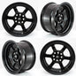 MST Time Attack 15x8 4x100 4x114.3 0 73.1 Sonic Blue ( Set of 4 ) - alphasone