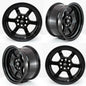 MST Time Attack 17x9.0 5x114.3 20 73.1 Glossy Black (Set of 4) - alphasone