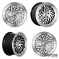 Regen5 R30 18x8.5 5x120 36ET Machine Black (Set of 4 Wheels) - alphasone