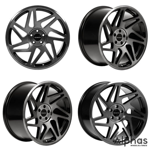 Regen5 R31 18x9.5 5x114.3 38ET Smoked Carbon (Set of 4 Wheels) - alphasone