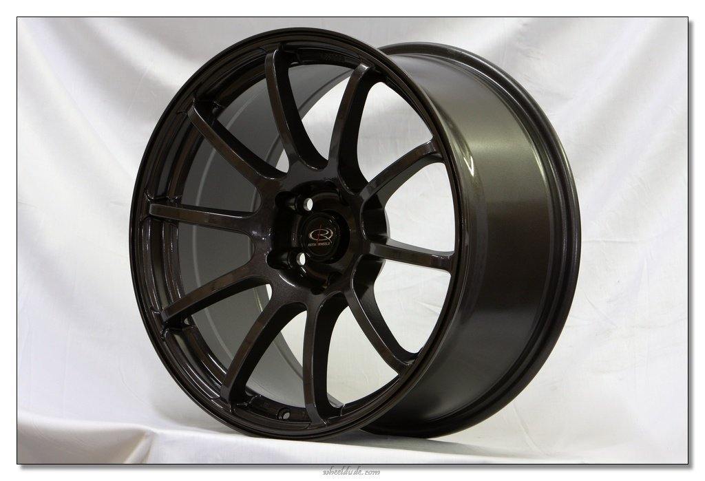 ROTA G FORCE 17x7.5 5X100 48 56.1 GUNMETAL