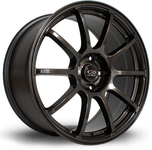 ROTA G-FORCE 17x8 5X100 48 56.1 GUNMETAL - alphasone