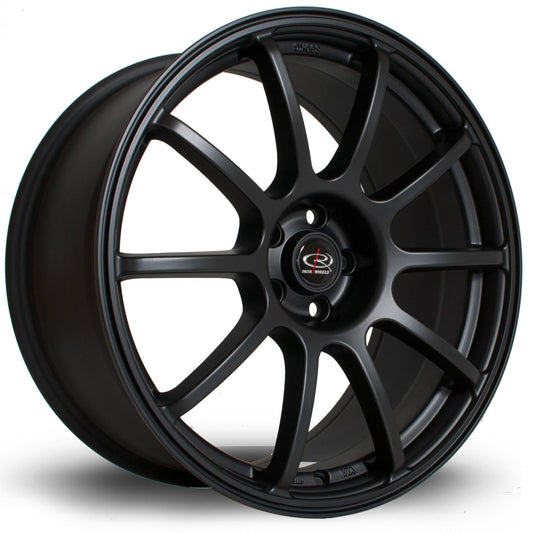 ROTA G-FORCE 18x9 5X108 35 73 FLAT BLACK - alphasone
