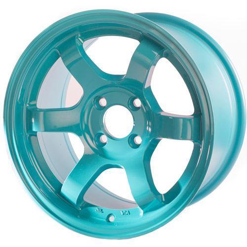 ROTA GRID CONCAVE 15x9 4X100 36 67.1 TEAL BLUE - alphasone
