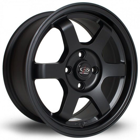 ROTA GRID CONCAVE 15x9 4X114.3 36 FLAT BLACK - alphasone