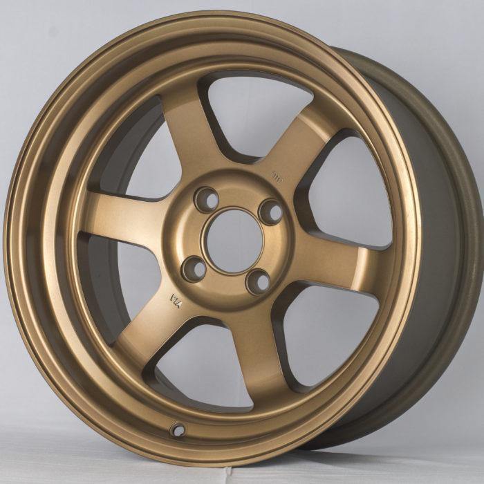 ROTA GRID-V 15x8 4X100 0 67.1 FULL ROYAL SPORT BRONZE - alphasone