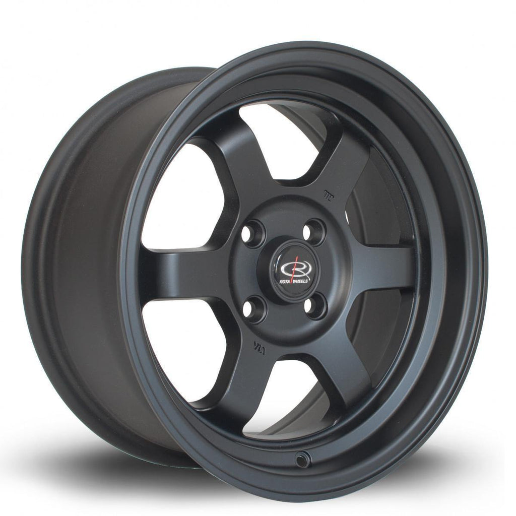 ROTA GRID-V 16x8 4X100 10 67.1 FLAT BLACK – alphasone