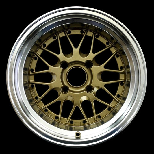 ROTA KENSEI 15x9 4X114.3 0 73 GOLD WITH POLISH LIP - alphasone