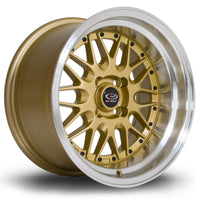ROTA KENSEI 15x9 4X114.3 0 73 GOLD WITH POLISH LIP - alphasone
