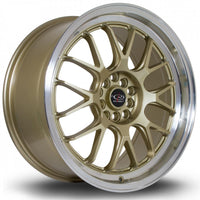 ROTA MXR-R 18x9.5 5X114.3 38 73 GOLD WITH POLISH LIP - alphasone