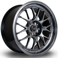 ROTA MXR-R 18x9.5 5X114.3 38 73 HYPERBLACK WITH POLISH LIP - alphasone