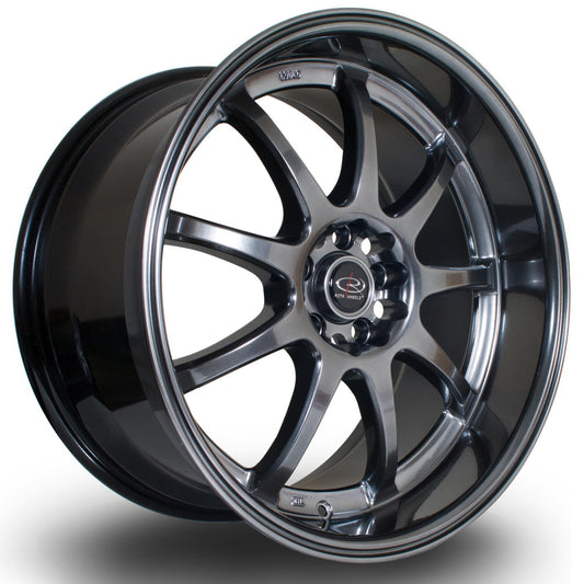 ROTA P-1R 18x9.5 5X1143 30 73 HYPERBLACK - alphasone