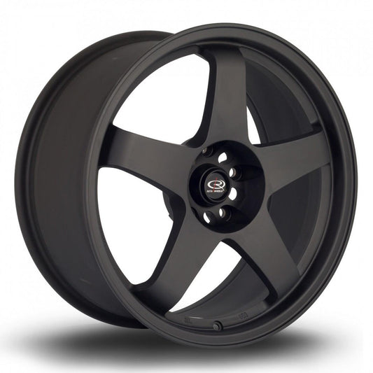 ROTA P-45R 18X9.5 5X114.3 20 73 FLAT BLACK - alphasone