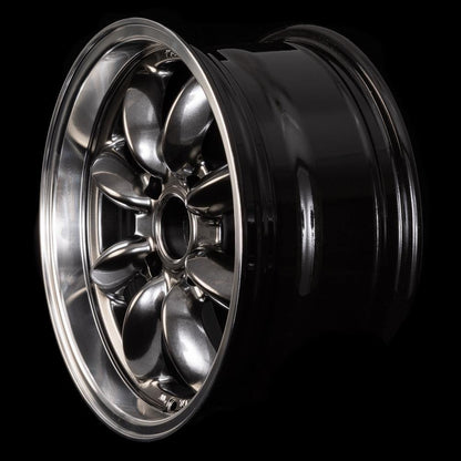 ROTA RB 15x8 4X100 35 67.1 HYPERBLACK WITH POLISH LIP - alphasone