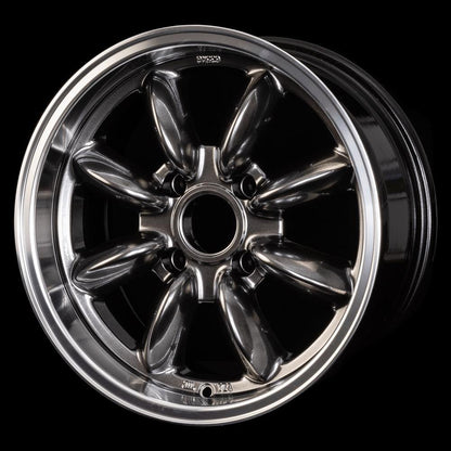 ROTA RB 16x7 4X100 40 56.1 HYPERBLACK WITH POLISH LIP - alphasone