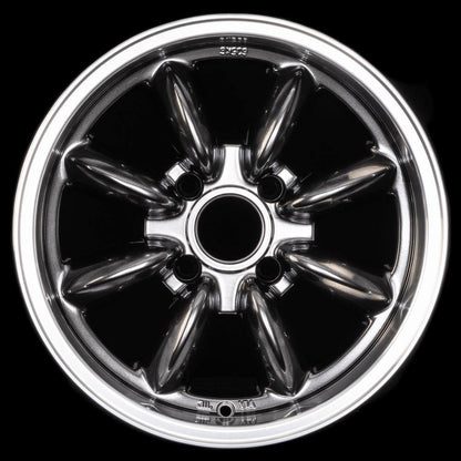 ROTA RB 16x7 4X100 40 56.1 HYPERBLACK WITH POLISH LIP - alphasone
