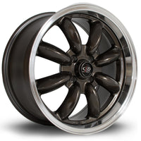 ROTA RB 16x7 4X114.3 4 73 GUNMETAL WITH POLISH LIP - alphasone