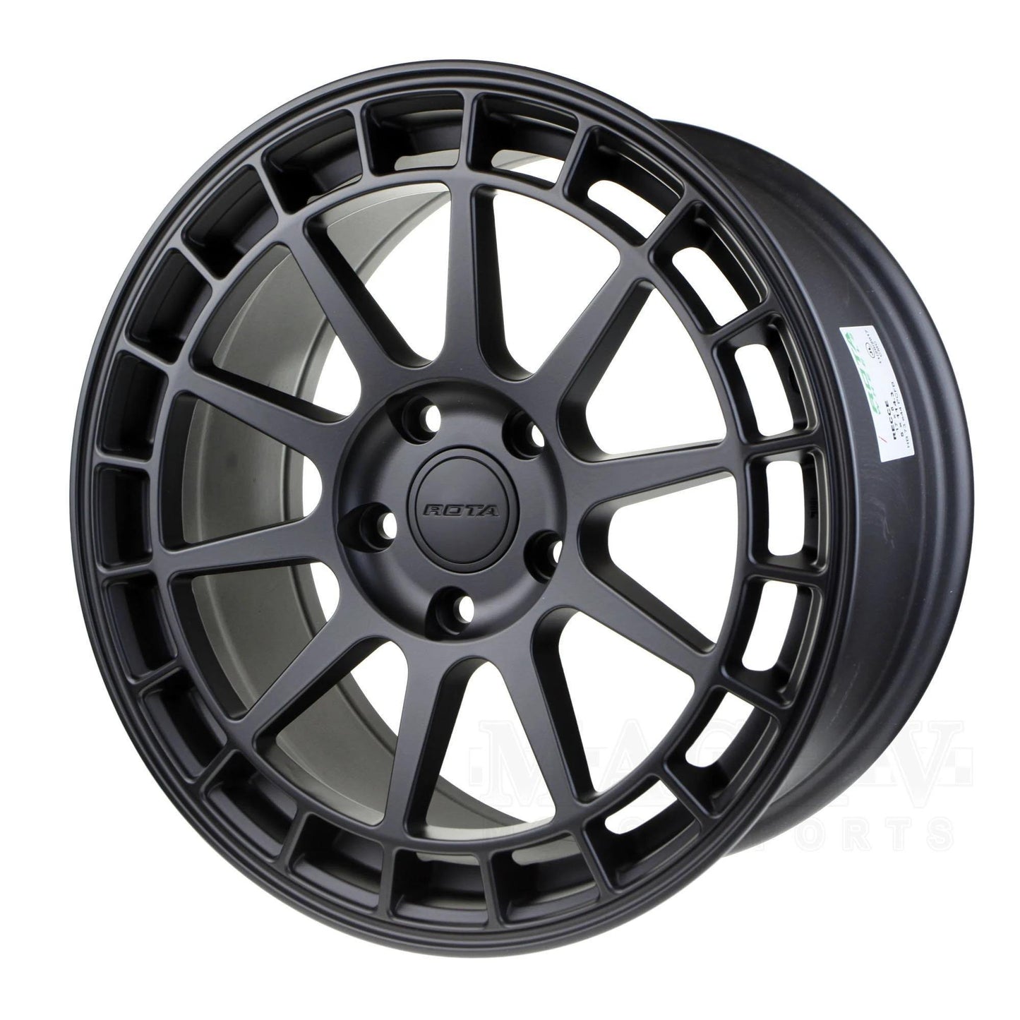 ROTA RECCE 17x8 5X100 44 73 FLAT BLACK - alphasone